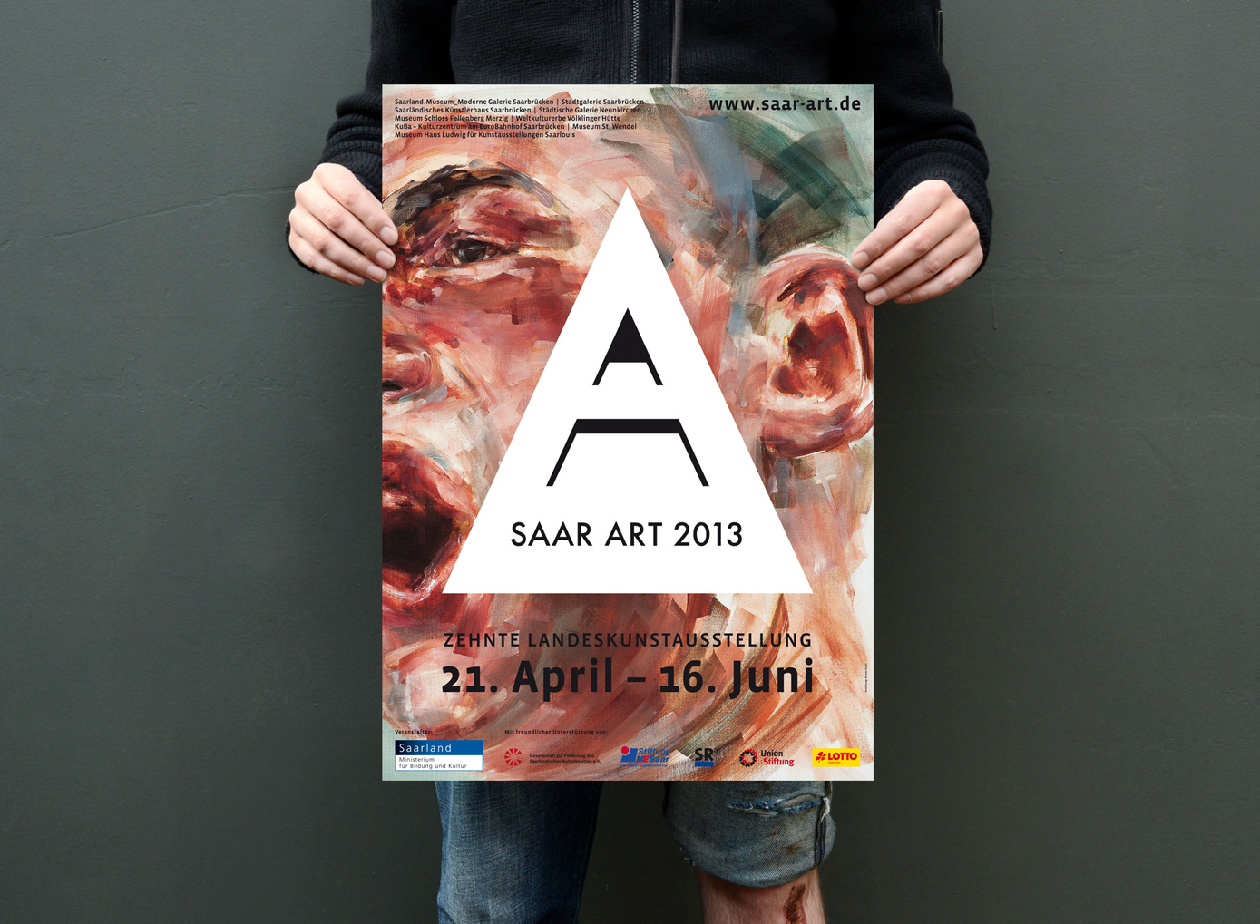 SaarArt 2013 Erscheinungsbild Landeskunstausstellung
