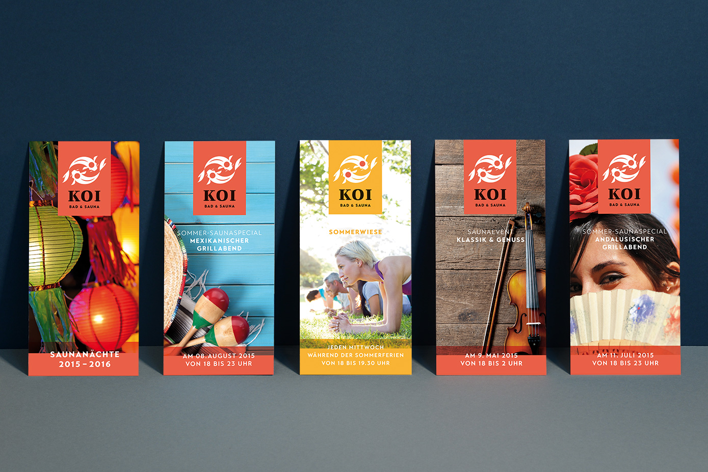 KOI Bad & Sauna Corporate Identity